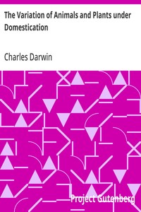 Cover of The Variation of Animals and Plants under Domestication — A Reader’s Guide