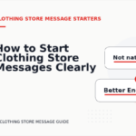 How to Start Clothing Store Messages Clearly