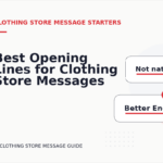 Best Opening Lines for Clothing Store Messages