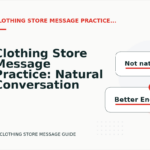 Clothing Store Message Practice: Natural Conversation Lines